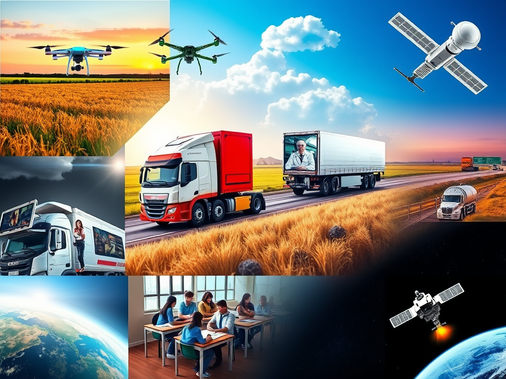 satellite in Industries