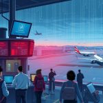 Flight grounded due to cyber attack