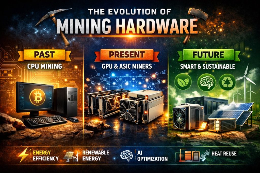 The Evolution of Mining Hardware Past Present and Future