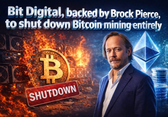 Bit Digital to shut Down Bitcoin Mining Brock Pierce