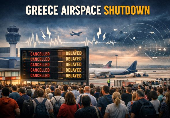 Greek Flight Grounded