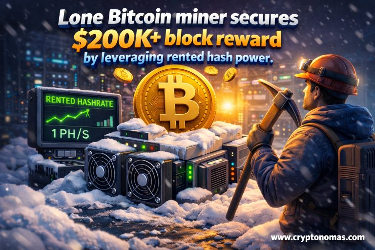 Lone Bitcoin Miner