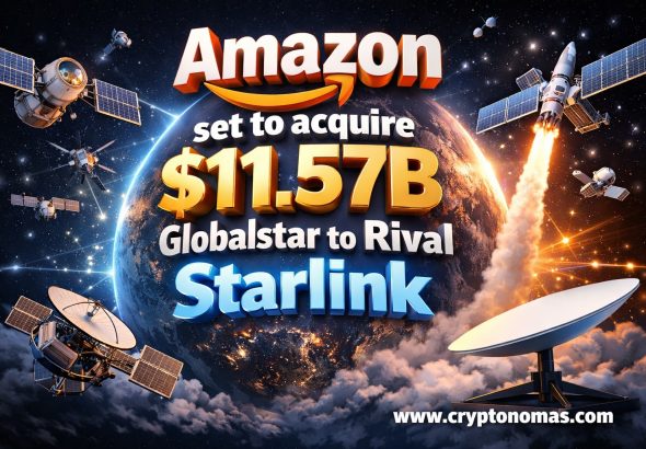 Amazon set to acquire $11.57B Globalstar to Rival Starlink